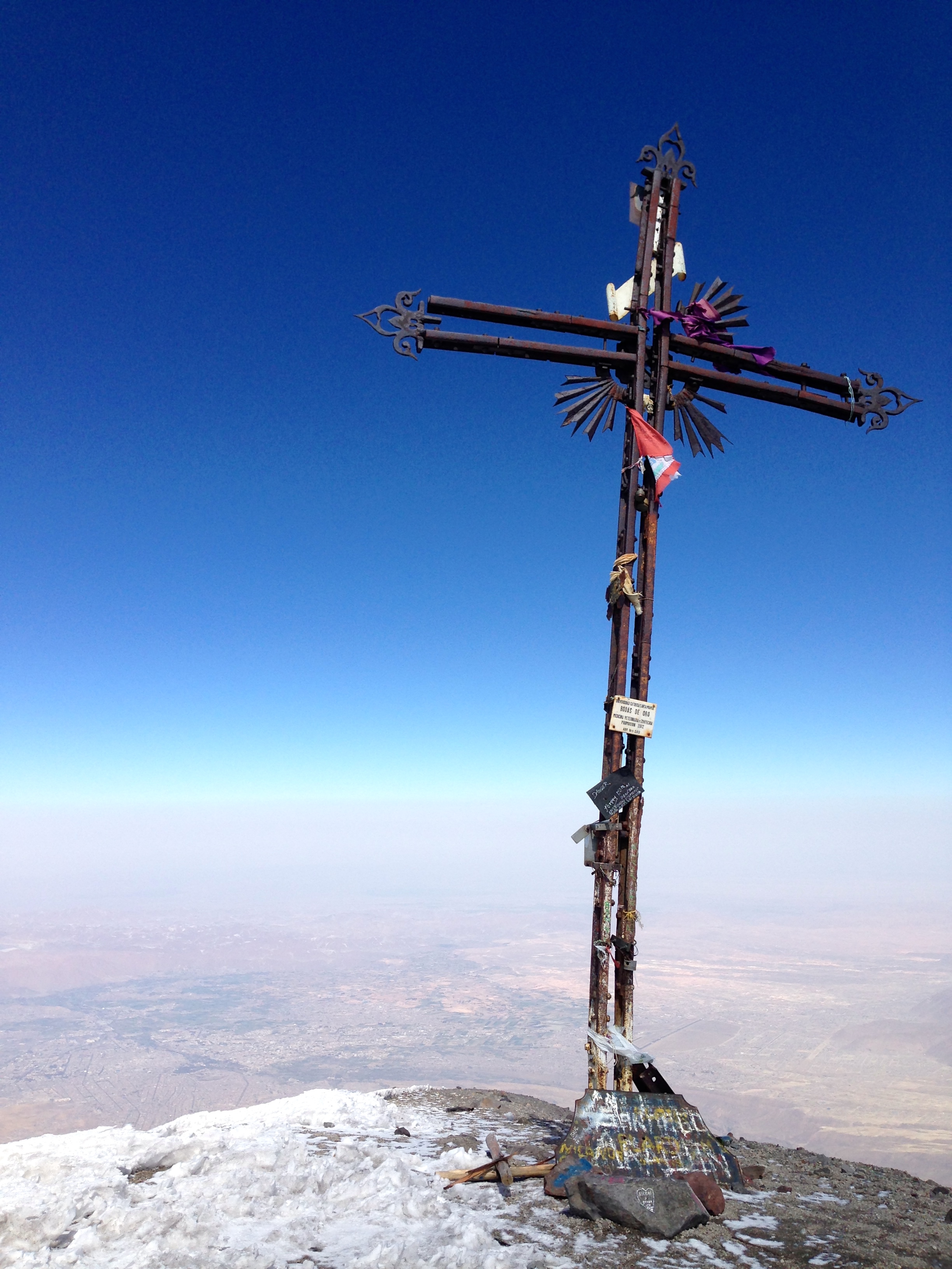 Summiting El Misti